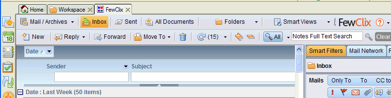 Image:FewClix is running on my PC, get your free license in your Lotusphere bag #ls10