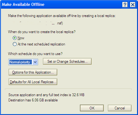 Image:I am liking the new user choice for taking databases offline