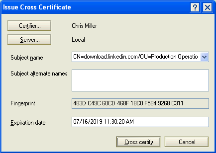 Image:Lotus announced a LinkedIn widget - my thoughts and a dialog box you need to be aware of