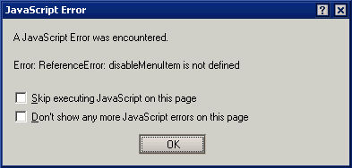 Image:A couple minor bugs with the upgrade so far on the client