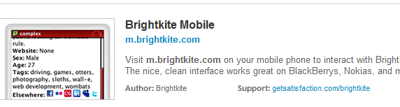 Image:IdoCheckin - the mobile browser interface