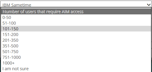 Direct federation with AIM tiers