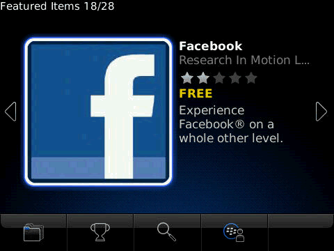 Image:Blackberry App World 2.0 released