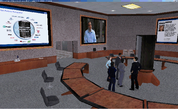 Image:IBM Sametime gets 3D with OLIVE from Forterra