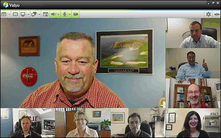 Image:Lotusphere Podcasts - Vidyo for Lotus Sametime at Lotusphere #ls11