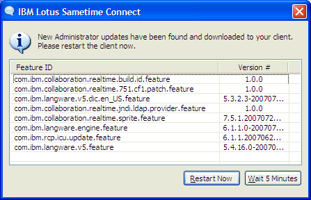 Image:Houston, we have a bug..err fix..err thingy for Sametime 7.5.1 CF1