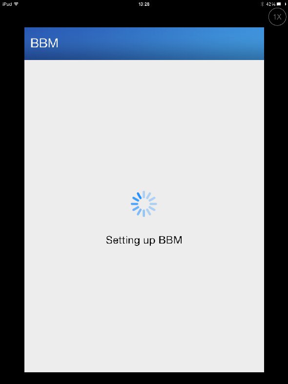 Image:Setting up BlackBerry BBM for iOS devices