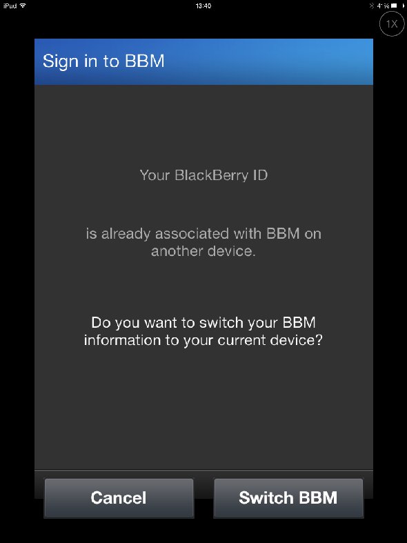 Image:Setting up BlackBerry BBM for iOS devices